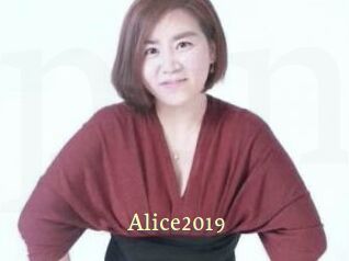 Alice2019