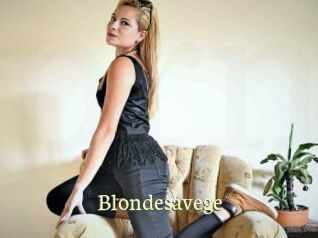 Blondesavege