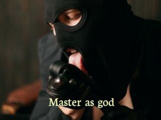 Master_as_god