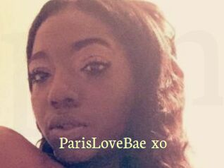 ParisLoveBae_xo