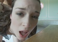 Beautiful teen girl Stoya fucked properly in the kitchen
