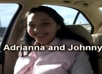 Jones and Adrianna go by car to the park to fuck