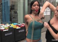 BDSM in public Angelica