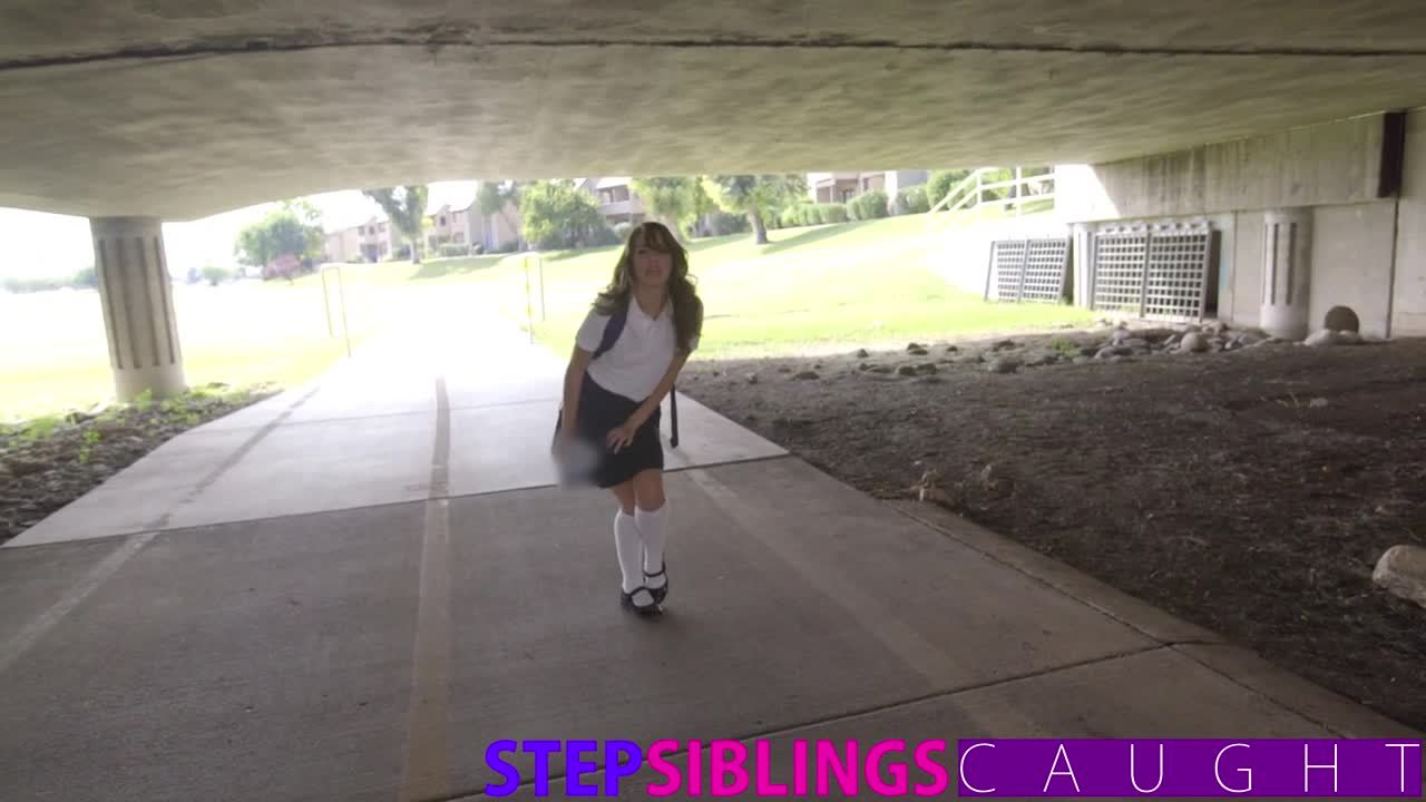 Punished teen watches Sorority mom fuck step brother